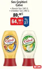 CALVE SOS ÇEŞİTLERİ 240 G